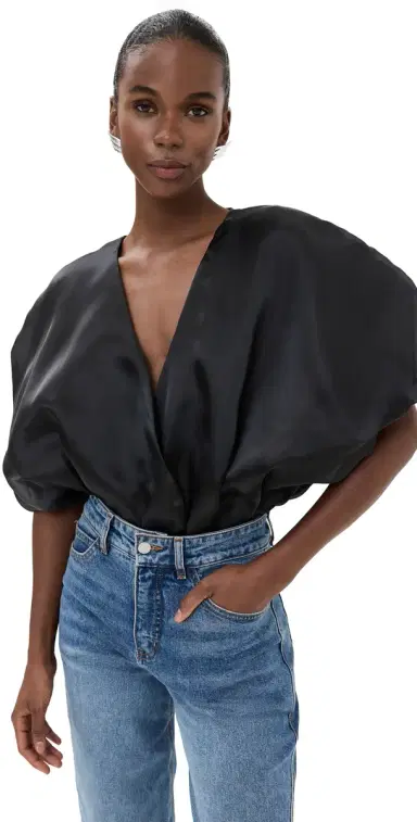 By Efrain Mogollon Aura Organza Bodysuit | Thumbnail 1 By Efrain Mogollon Aura Organza Bodysuit | Thumbnail 1