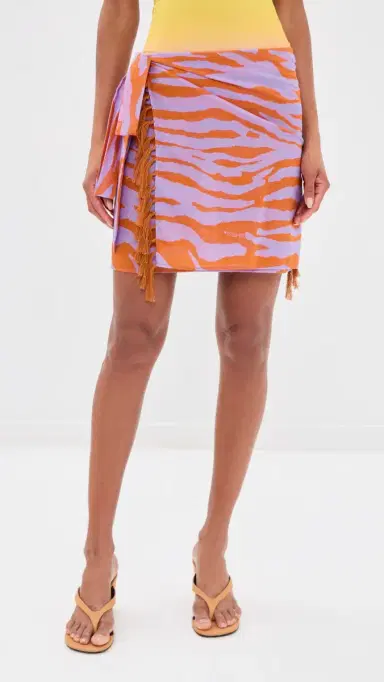 The Attico Pareo Sarong Pink/Orange One Size | Thumbnail 2 The Attico Pareo Sarong Pink/Orange One Size | Thumbnail 2