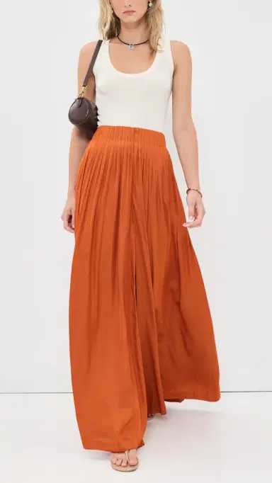 L'Agence Haylo Wide Leg Pull On Pants Sienna | Thumbnail 5 L'Agence Haylo Wide Leg Pull On Pants Sienna | Thumbnail 5