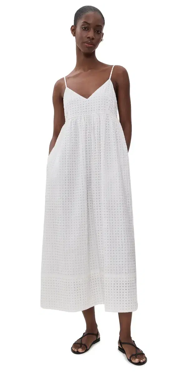 Jenni Kayne Cove Check idi Dress Summer Check