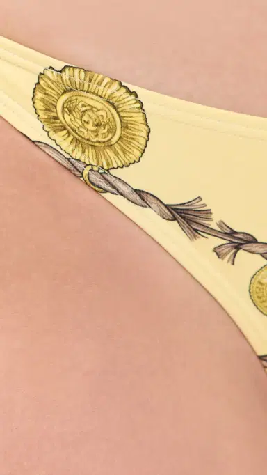 Versace Broken Jewels Printed Bikini Bottoms Burro/Azur/Gold | Thumbnail 5 Versace Broken Jewels Printed Bikini Bottoms Burro/Azur/Gold | Thumbnail 5