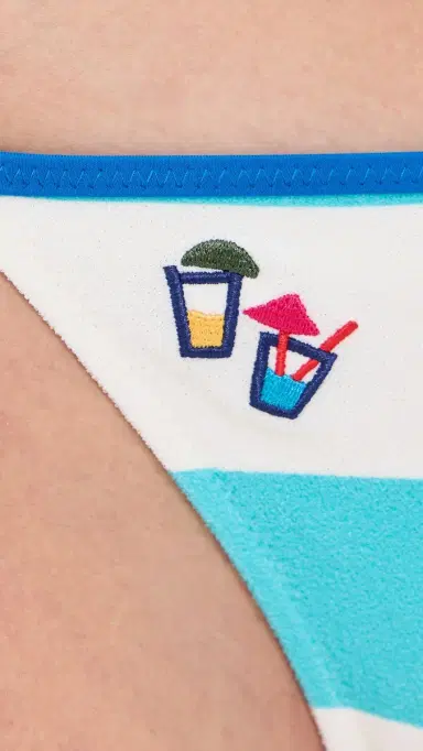 Solid & Striped The Iris Bikini Bottoms Azul M | Thumbnail 5 Solid & Striped The Iris Bikini Bottoms Azul M | Thumbnail 5