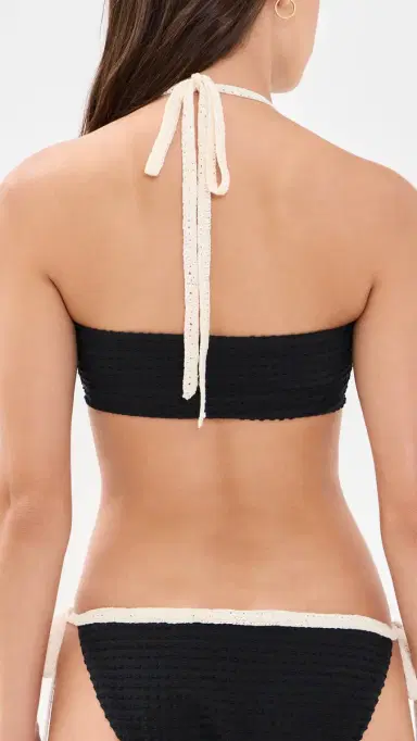 Sea enora Colorblock Bikini Top Black | Thumbnail 3