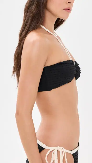 Sea enora Colorblock Bikini Top Black | Thumbnail 4