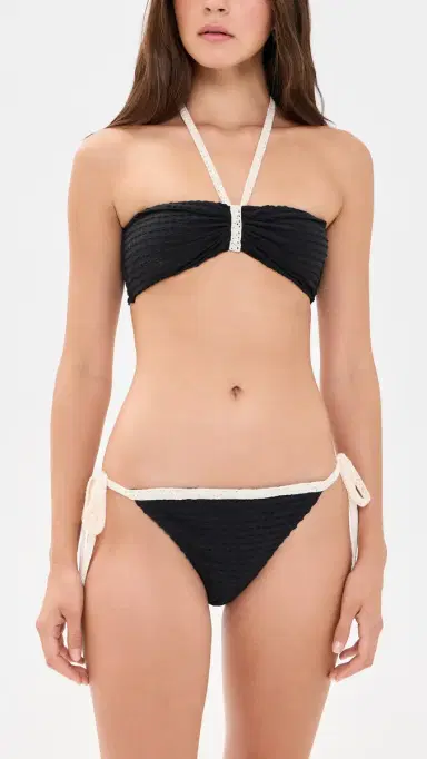 Sea enora Colorblock Bikini Top Black | Thumbnail 5
