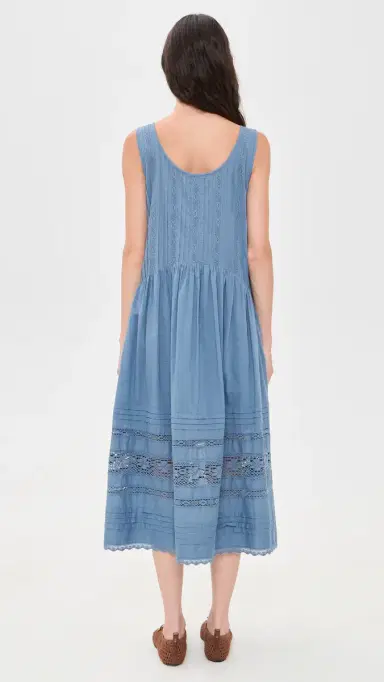 Sea Pippa Solid Tank Midi Dress | Thumbnail 3 Sea Pippa Solid Tank Midi Dress | Thumbnail 3