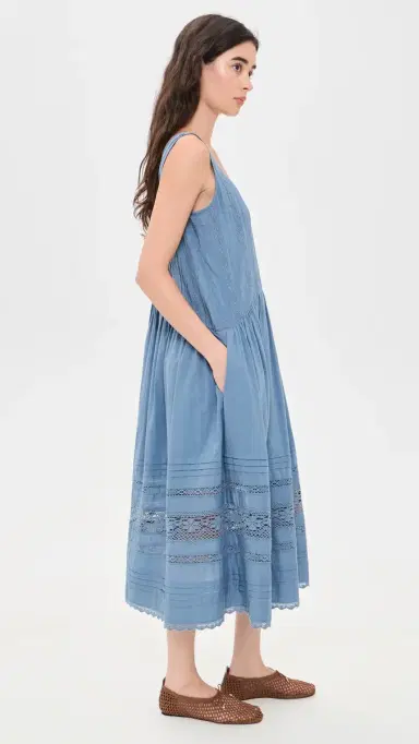 Sea Pippa Solid Tank Midi Dress | Thumbnail 4 Sea Pippa Solid Tank Midi Dress | Thumbnail 4