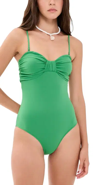 Sea Carmella Draped One Piece Green | Thumbnail 1