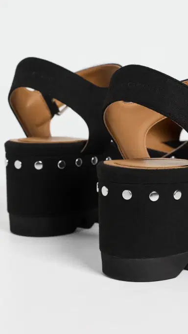 Stella McCartney Elyse Alter Suede Sandals with Studs | Thumbnail 5 Stella McCartney Elyse Alter Suede Sandals with Studs | Thumbnail 5