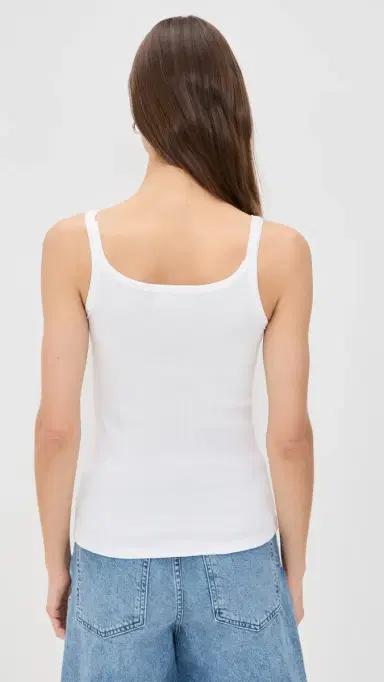 PARKE Thin Strap Tank White L | Thumbnail 3 PARKE Thin Strap Tank White L | Thumbnail 3