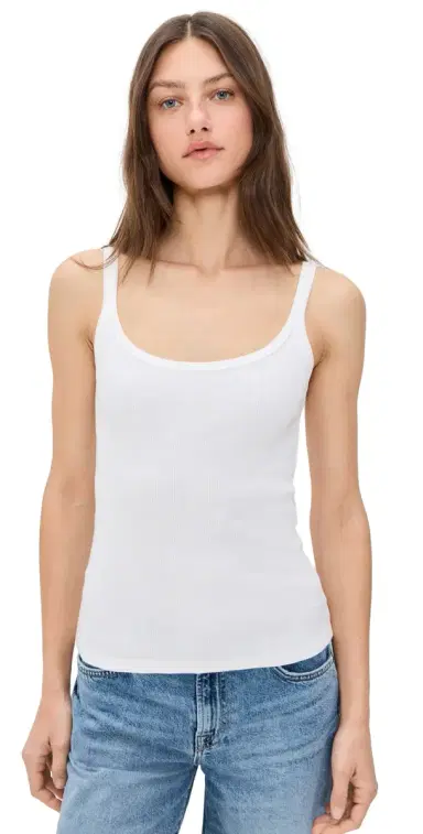 PARKE Thin Strap Tank White L | Thumbnail 1 PARKE Thin Strap Tank White L | Thumbnail 1