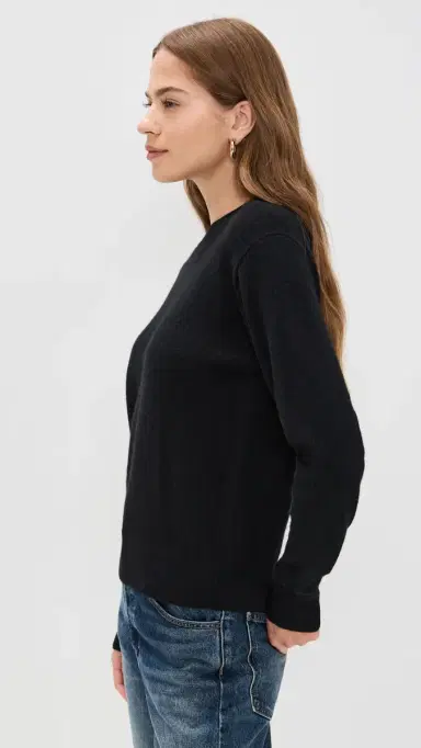 White + Warren Cashmere Crew | Thumbnail 4 White + Warren Cashmere Crew | Thumbnail 4