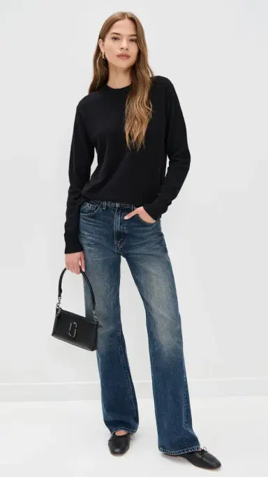 White + Warren Cashmere Crew | Thumbnail 5 White + Warren Cashmere Crew | Thumbnail 5