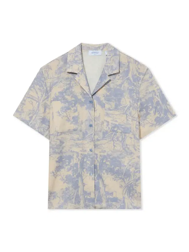 Off-White City Nature Linen Ss Pajama Shirt