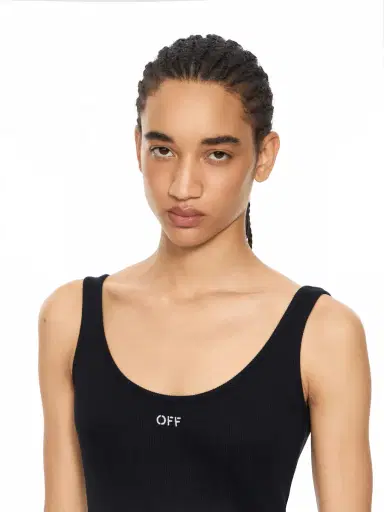 Off-White Off Stamp Rib Tank Top | Thumbnail 5 Off-White Off Stamp Rib Tank Top | Thumbnail 5