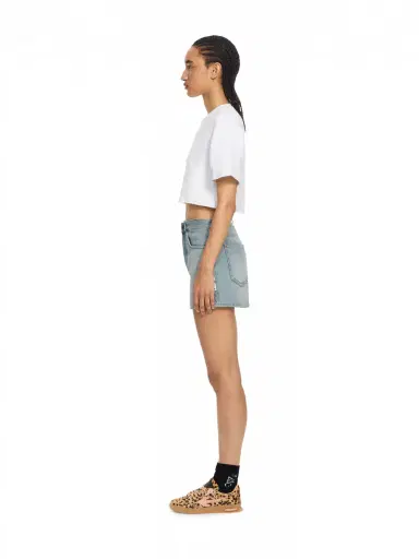 Off-White Off Stamp Rib Cropped Tee | Thumbnail 3
