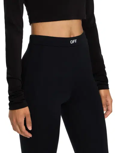 Off-White Off Stamp Sleek Split Leggings | Thumbnail 5 Off-White Off Stamp Sleek Split Leggings | Thumbnail 5