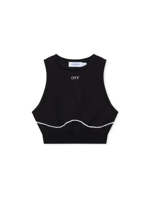 Off-White Off Stamp Seamless Crop Top