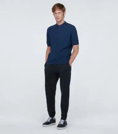 Sunspel Loopback cotton sweatpants | Thumbnail 4