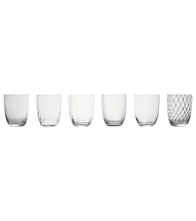 NasonMoretti Idra set of 6 glasses