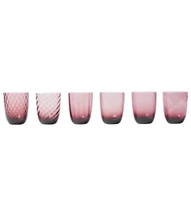 NasonMoretti Idra set of 6 glasses