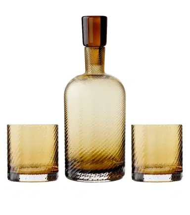 NasonMoretti Borealis glass bottle and tumblers set | Thumbnail 1