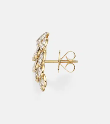Rainbow K Blossom 14kt gold single earring with diamonds | Thumbnail 4 Rainbow K Blossom 14kt gold single earring with diamonds | Thumbnail 4