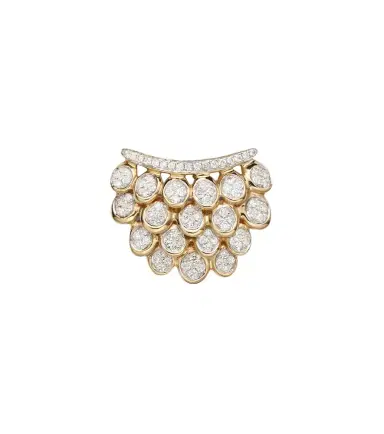 Rainbow K Blossom 14kt gold single earring with diamonds | Thumbnail 1 Rainbow K Blossom 14kt gold single earring with diamonds | Thumbnail 1
