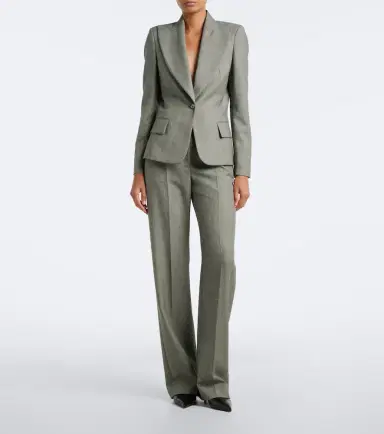 Alexander McQueen Wool straight pants | Thumbnail 3 Alexander McQueen Wool straight pants | Thumbnail 3