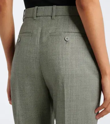 Alexander McQueen Wool straight pants | Thumbnail 4 Alexander McQueen Wool straight pants | Thumbnail 4