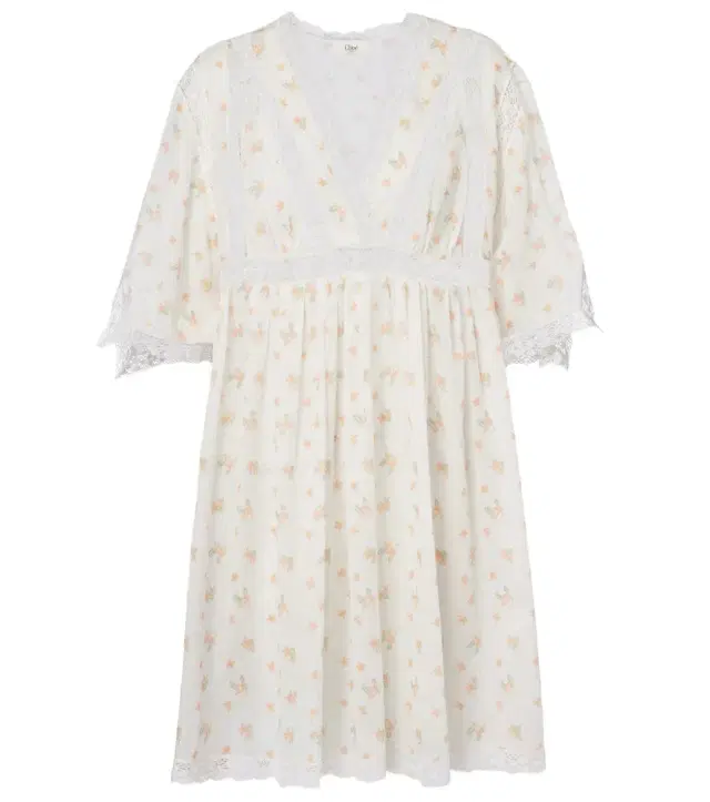 Chloe Chloé Floral cotton voile minidress