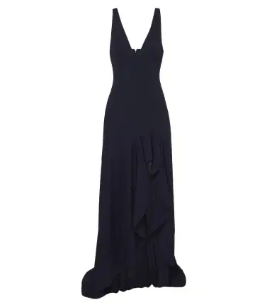 Stella McCartney Ruffled georgette gown | Thumbnail 1