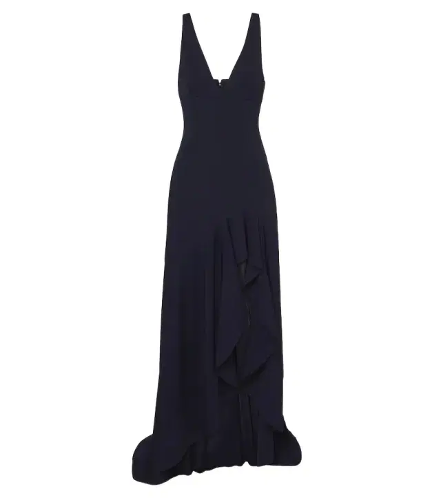 Stella McCartney Ruffled georgette gown