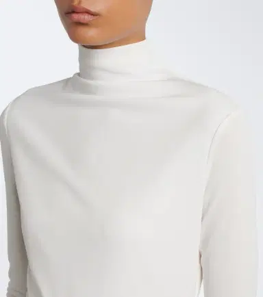 Stella McCartney Draped-detail jersey midi dress | Thumbnail 4