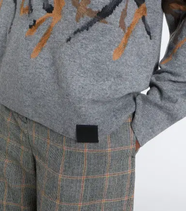 Stella McCartney Intarsia virgin wool sweater | Thumbnail 2 Stella McCartney Intarsia virgin wool sweater | Thumbnail 2