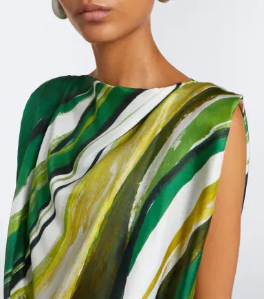 Christopher Esber Belted printed silk minidress | Thumbnail 2 Christopher Esber Belted printed silk minidress | Thumbnail 2