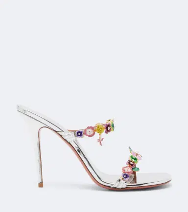 Amina Muaddi Vittoria embellished leather sandals | Thumbnail 4 Amina Muaddi Vittoria embellished leather sandals | Thumbnail 4