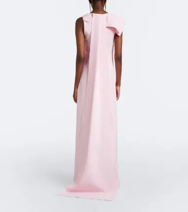 Safiyaa Mallory crêpe gown | Thumbnail 3