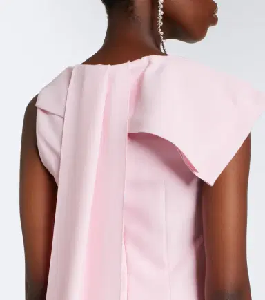 Safiyaa Mallory crêpe gown | Thumbnail 5