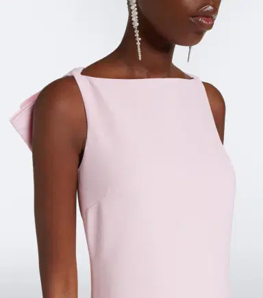 Safiyaa Mallory crêpe gown | Thumbnail 6