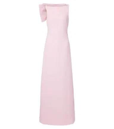 Safiyaa Mallory crêpe gown | Thumbnail 1