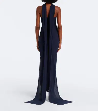 Roland Mouret Scarf-detail corset gown | Thumbnail 2