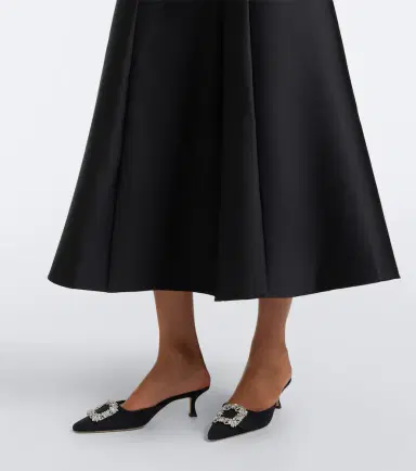 Roland Mouret Taffeta midi skirt | Thumbnail 6 Roland Mouret Taffeta midi skirt | Thumbnail 6