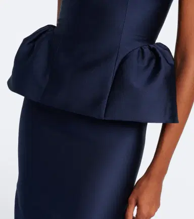 Roland Mouret Peplum taffeta cocktail dress | Thumbnail 3