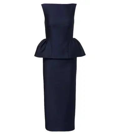 Roland Mouret Peplum taffeta cocktail dress | Thumbnail 1