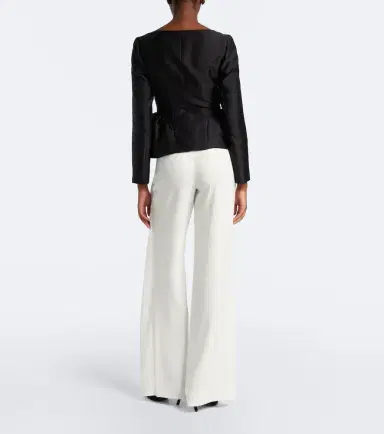 Roland Mouret Draped flared pants | Thumbnail 3 Roland Mouret Draped flared pants | Thumbnail 3