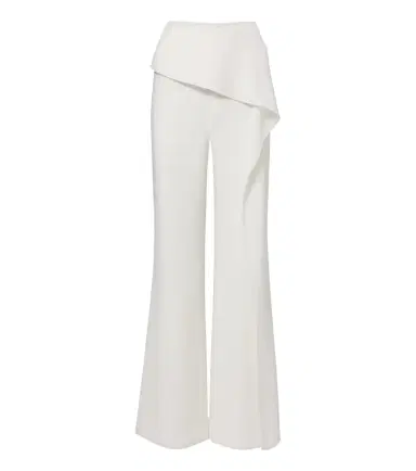 Roland Mouret Draped flared pants | Thumbnail 1 Roland Mouret Draped flared pants | Thumbnail 1