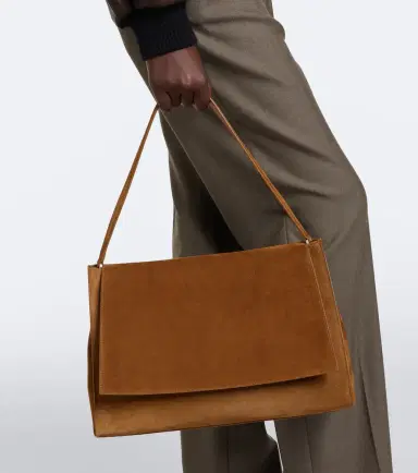 Nour Hammour Amal suede shoulder bag | Thumbnail 4 Nour Hammour Amal suede shoulder bag | Thumbnail 4