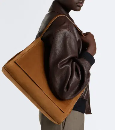 Nour Hammour Amal suede shoulder bag | Thumbnail 5 Nour Hammour Amal suede shoulder bag | Thumbnail 5