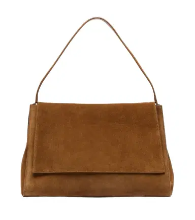 Nour Hammour Amal suede shoulder bag | Thumbnail 1 Nour Hammour Amal suede shoulder bag | Thumbnail 1